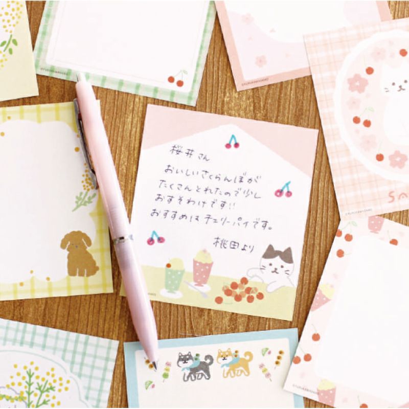 Soft Sakura Memo Pad