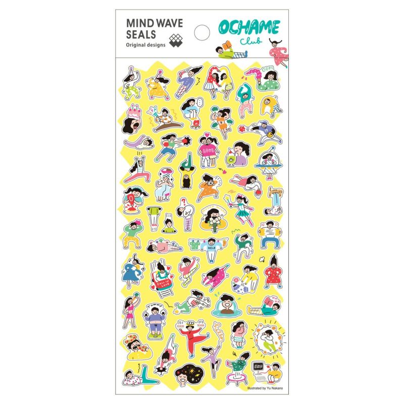 Mind Wave Sticker Ochame Club Sticker Sheet
