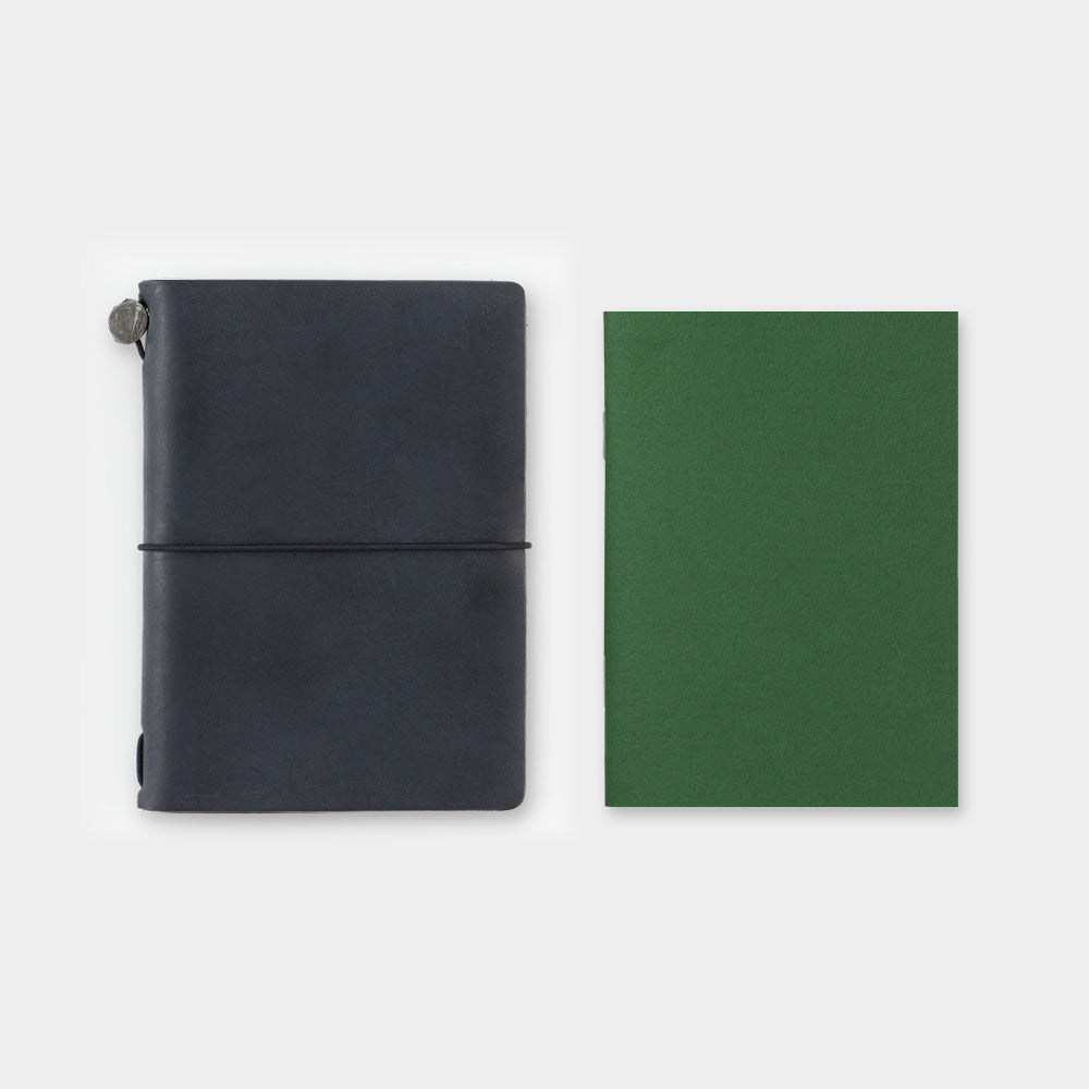 TRAVELER'S COMPANY TRAVELER'S notebook 002 Grid Notebook - Passport Size