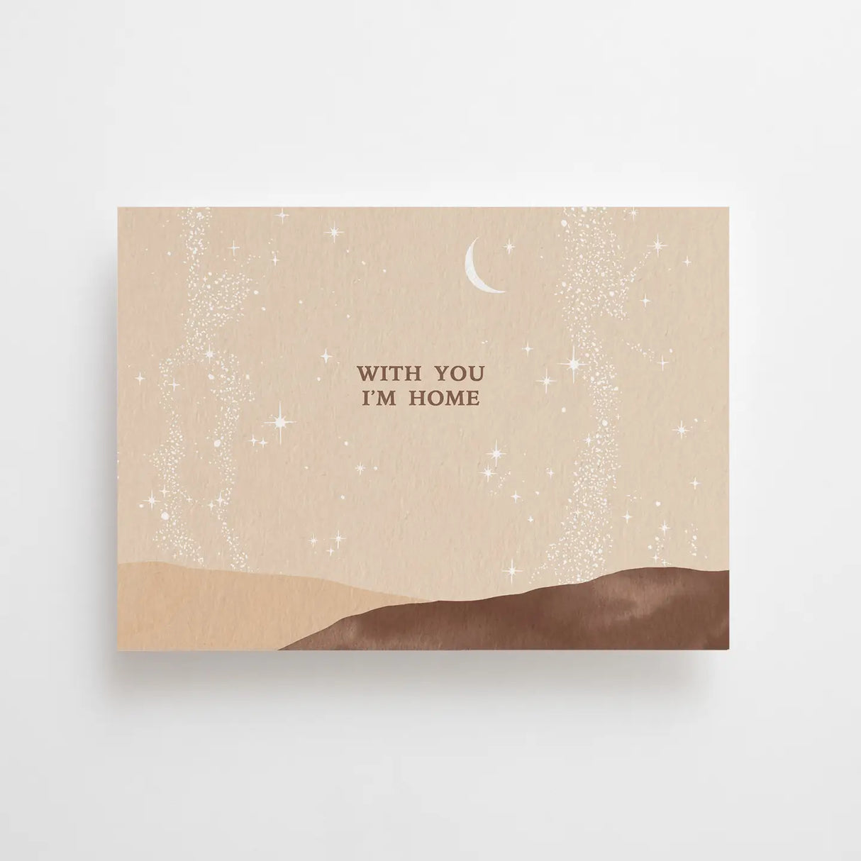 Anna Cosma Postcard - With You I'm Home