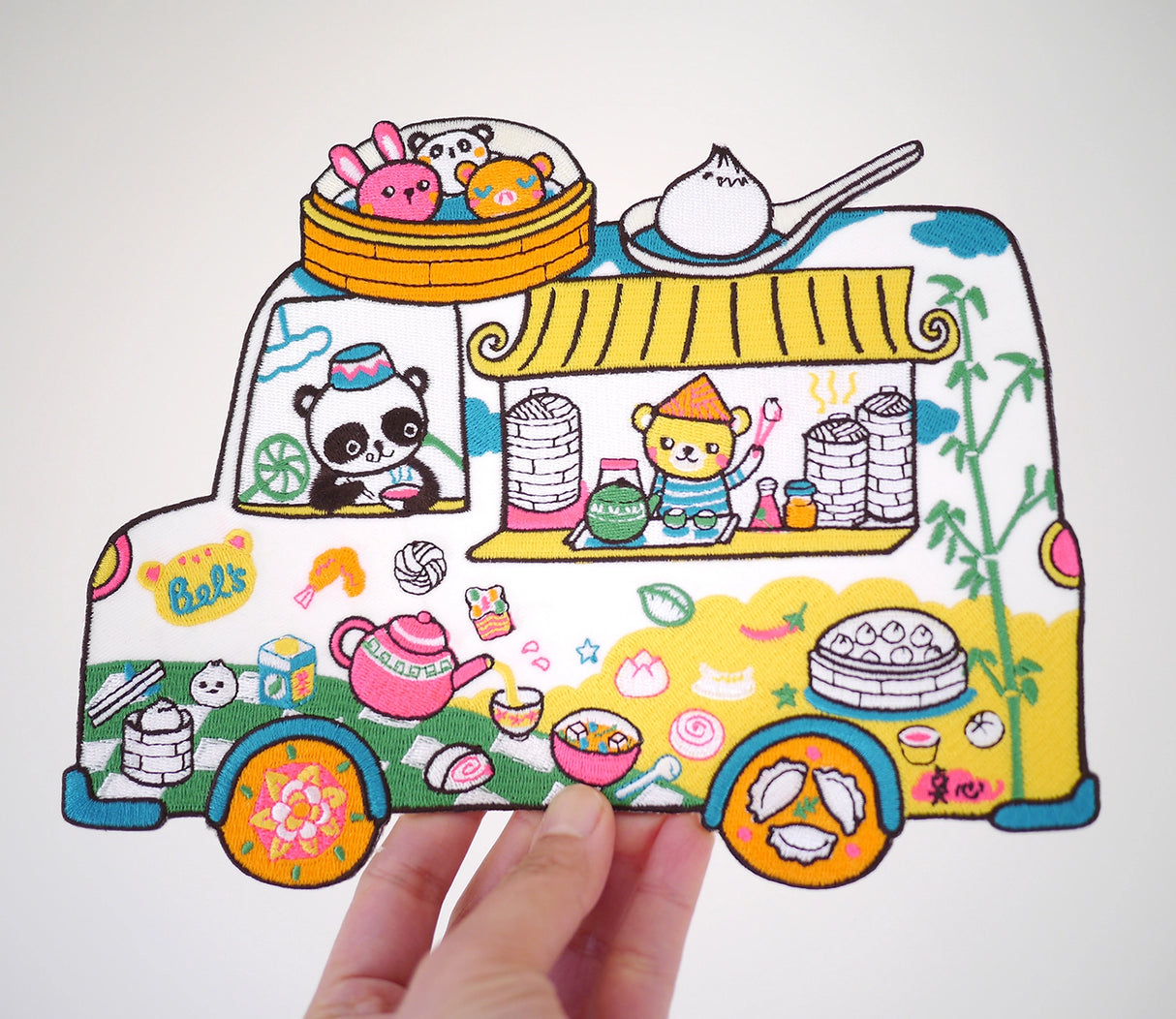 Bel’s Art World XXL Patch - Dim Sum Truck