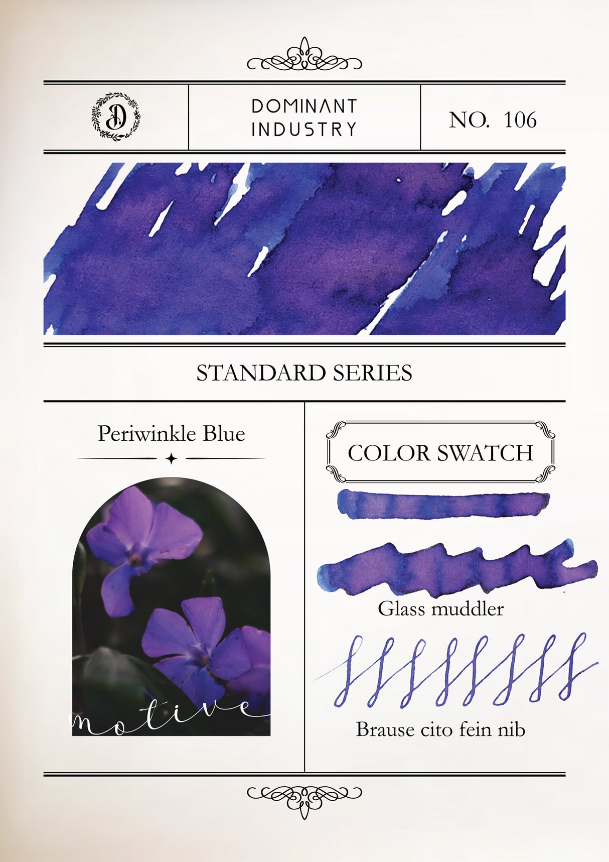Dominant Industry Standard Ink 25ml - Periwinkle Blue