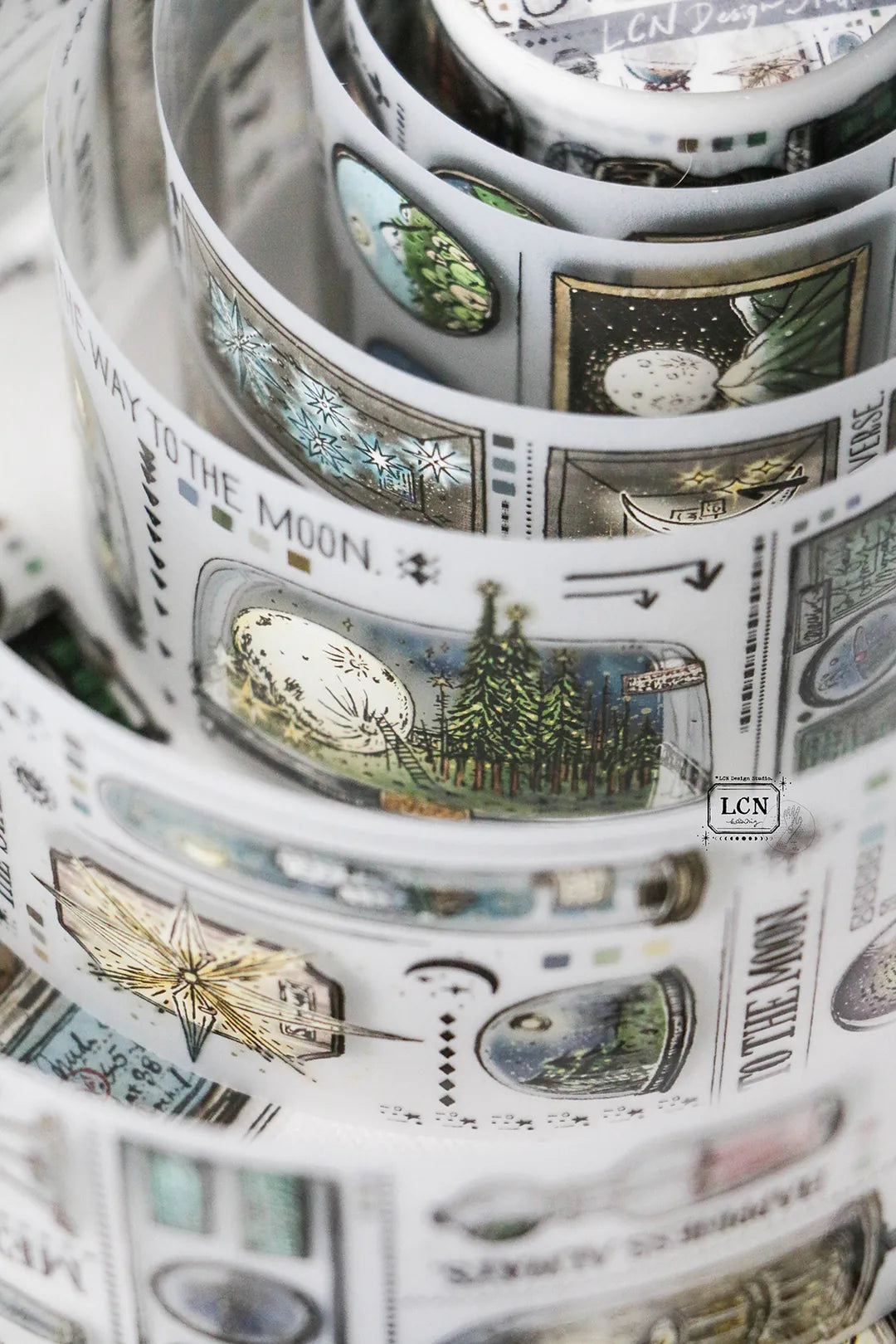 LCN Pieces of the Universe Matte PET Tape