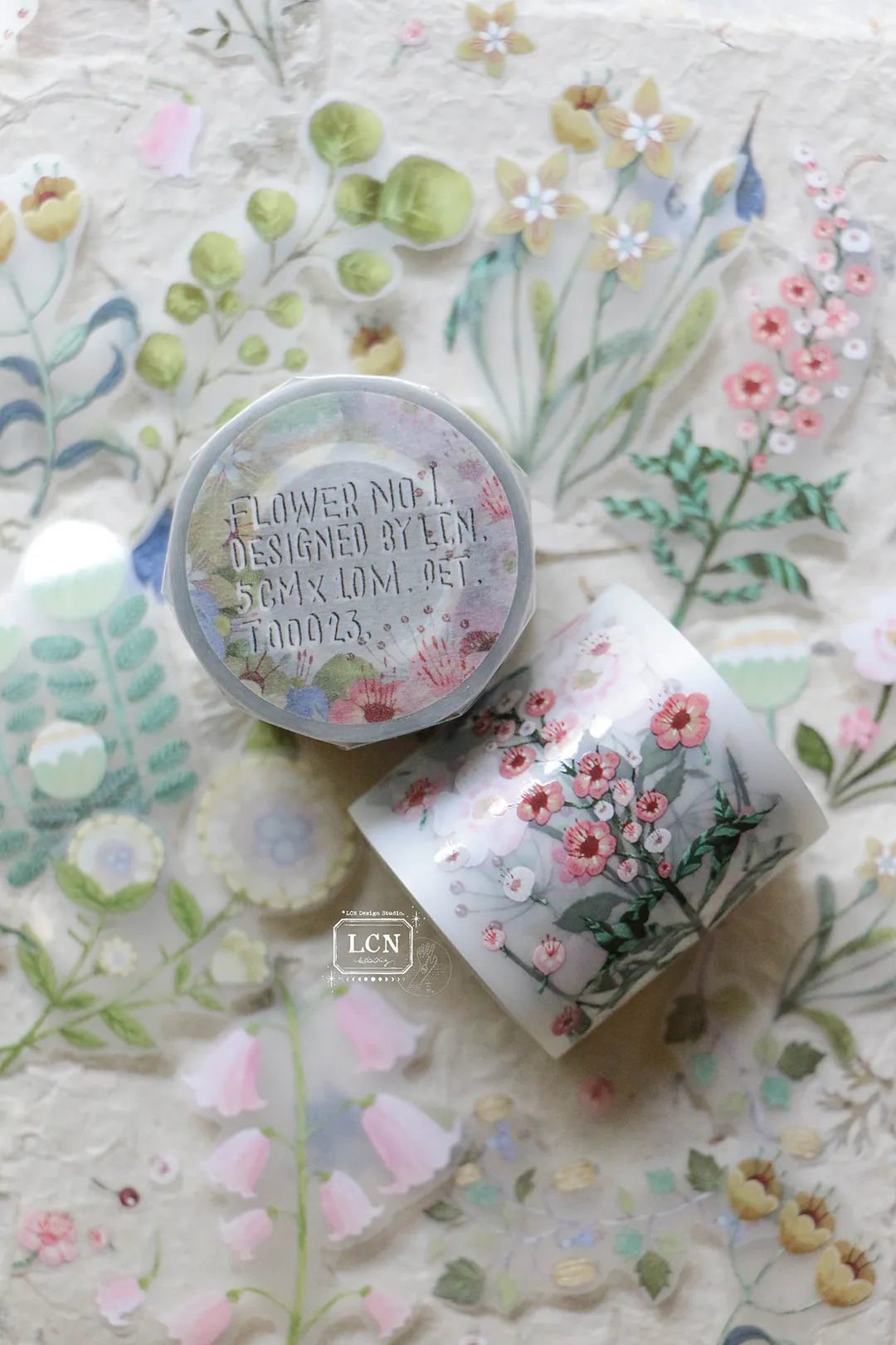 LCN Flower No.1 Matte PET Tape