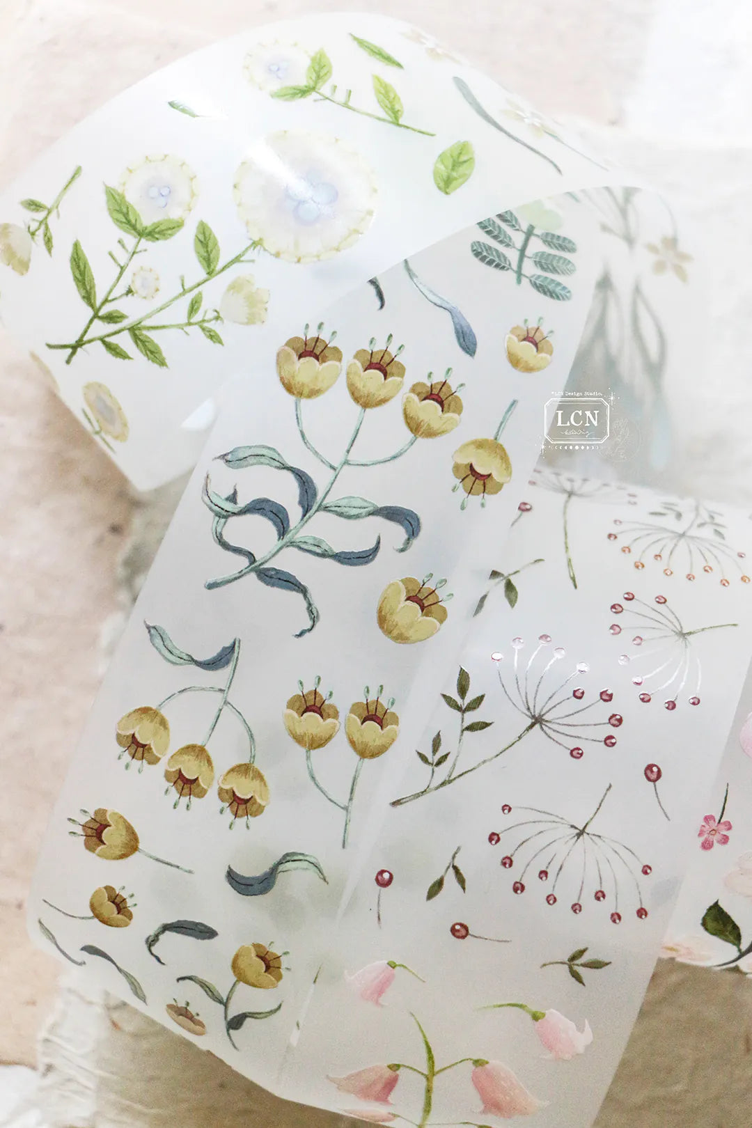 LCN Flower No.1 Matte PET Tape