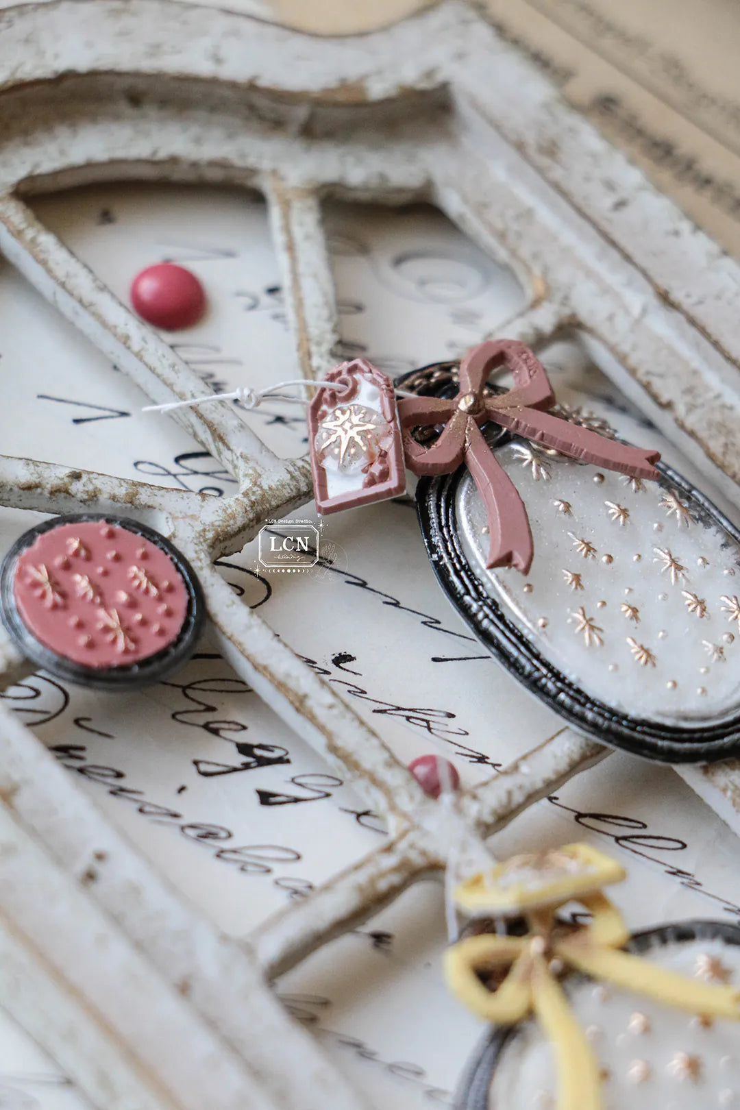 LCN Wax Seal Stamp Set - Embroidery Hoop Vertical