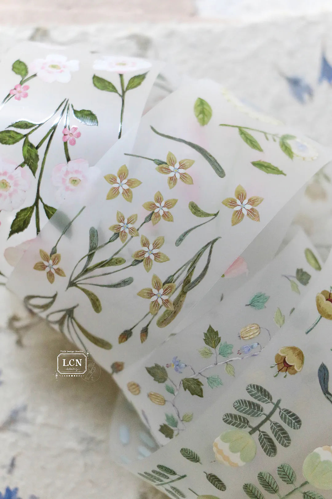 LCN Flower No.1 Matte PET Tape