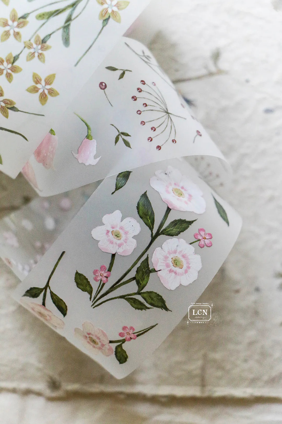 LCN Flower No.1 Matte PET Tape