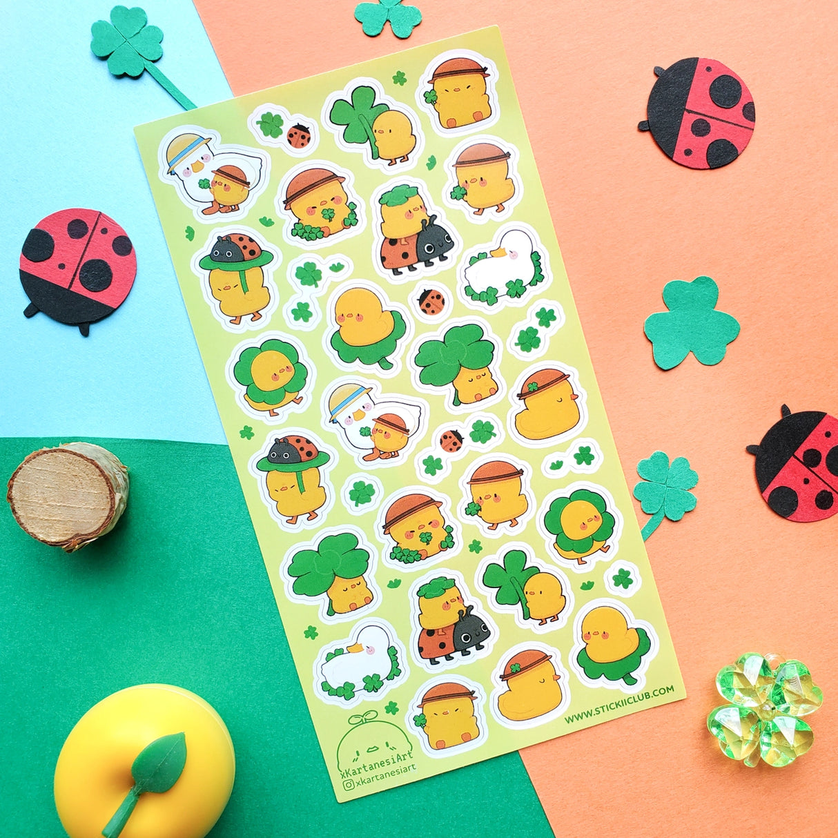STICKII - Lucky Duckies Sticker Sheet