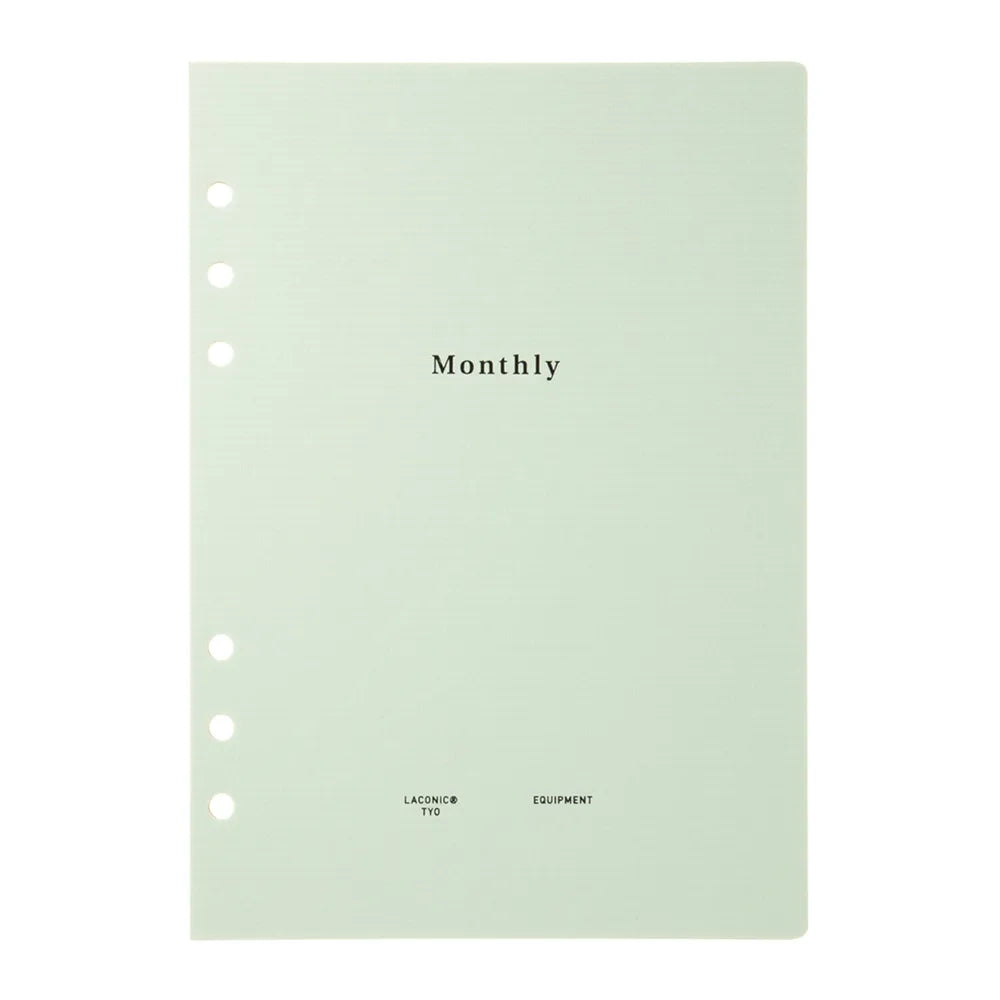 Laconic Style A5 Refill - Monthly