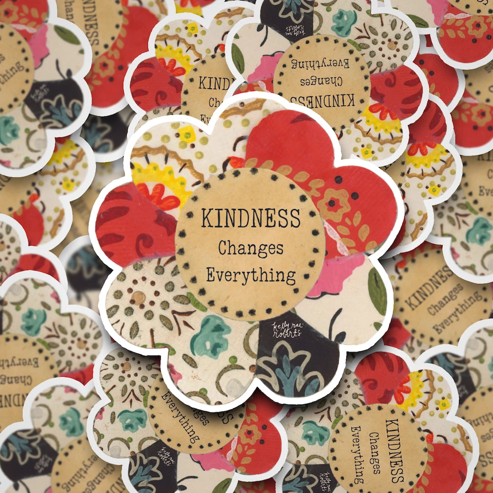 Kindness Changes Everything Vinyl Sticker