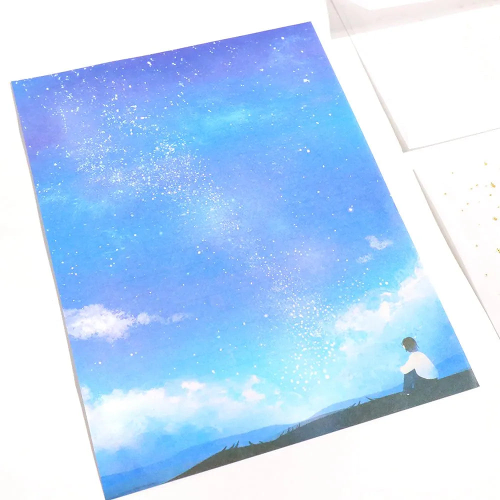Night of Dreams and Stars Letter Set