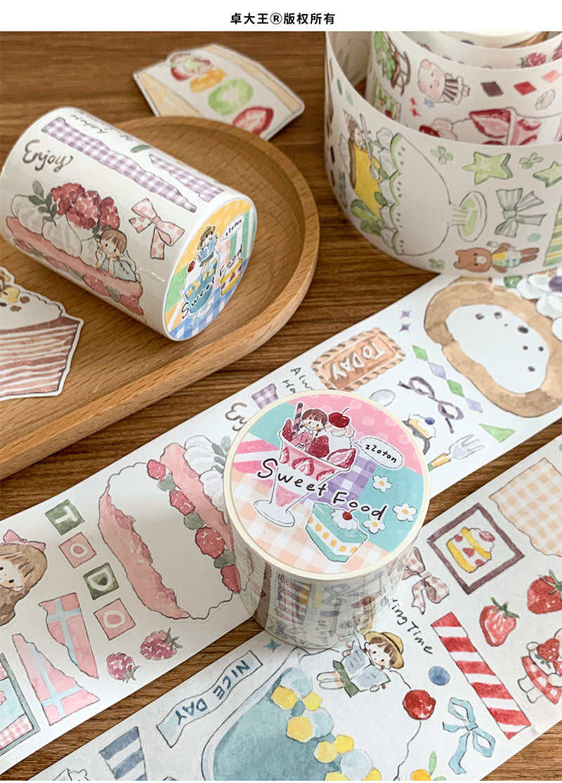 Molinta - Sweet Food Sticker Roll