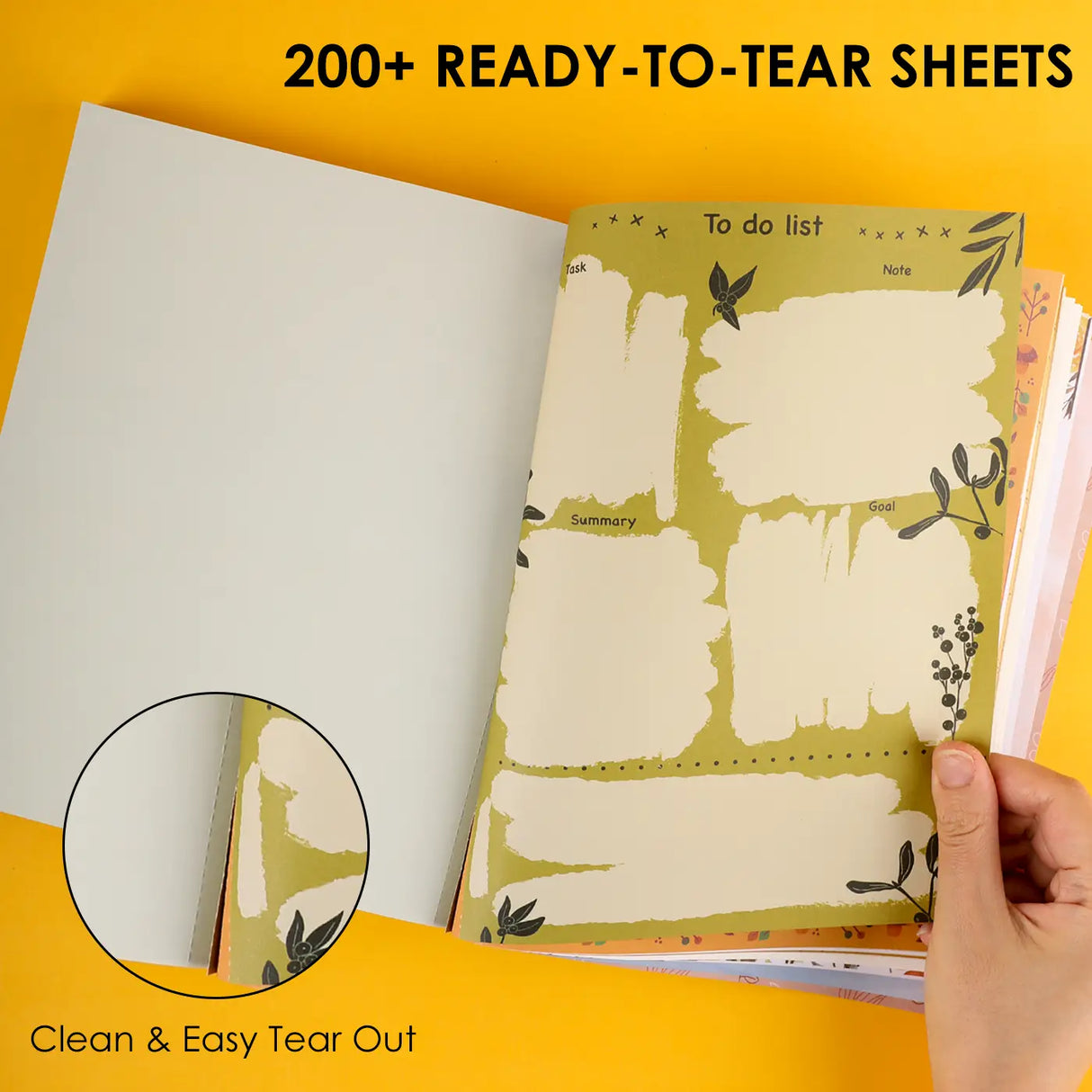 Immerse yourself in the golden season with this luxuriously thick collage book! Featuring 200+ pages of diverse premium papers and a curated sticker collection, we invite you on an enchanting journey themed "Autumn Palette" – unlocking infinite possibilities for art, journaling, and seasonal delight!