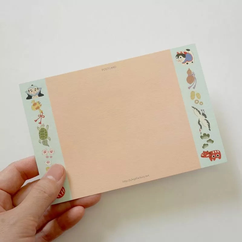 4legs Postcard - Cat in Picture Book Maneki-neko
