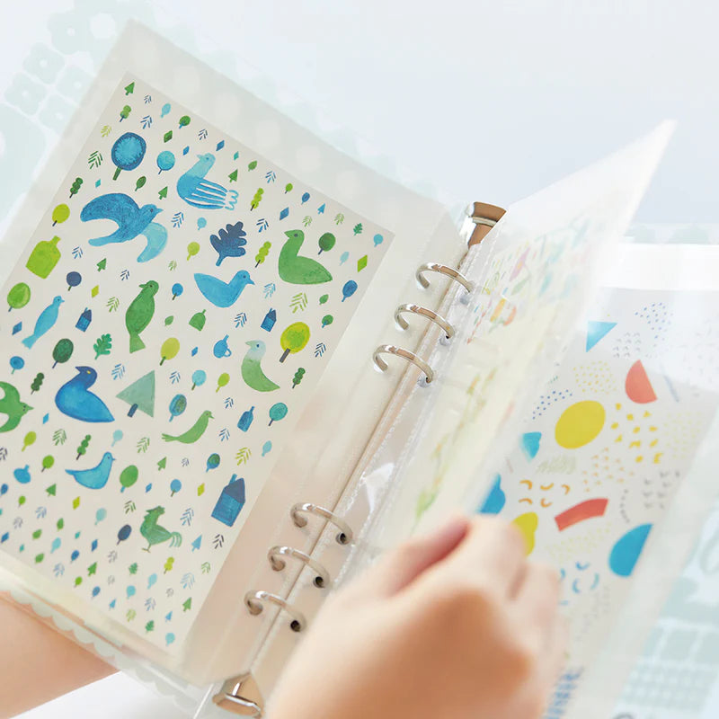 OTONA Sticker File Pocket Refills A5 (6-hole)