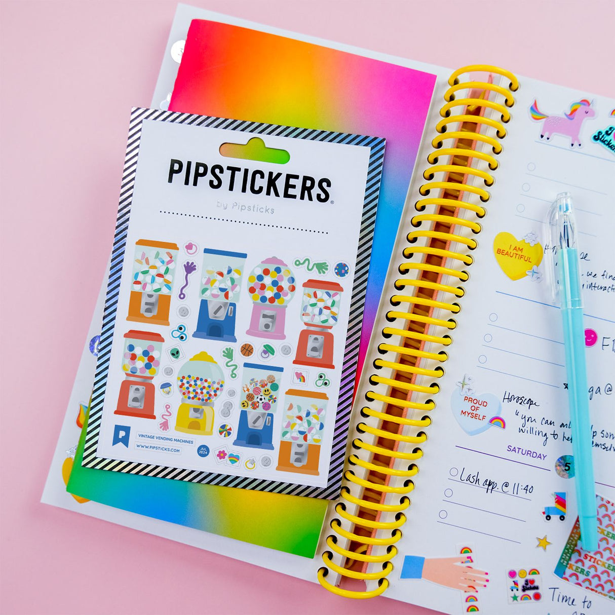 Pipsticks - Vintage Vending Machines Stickers
