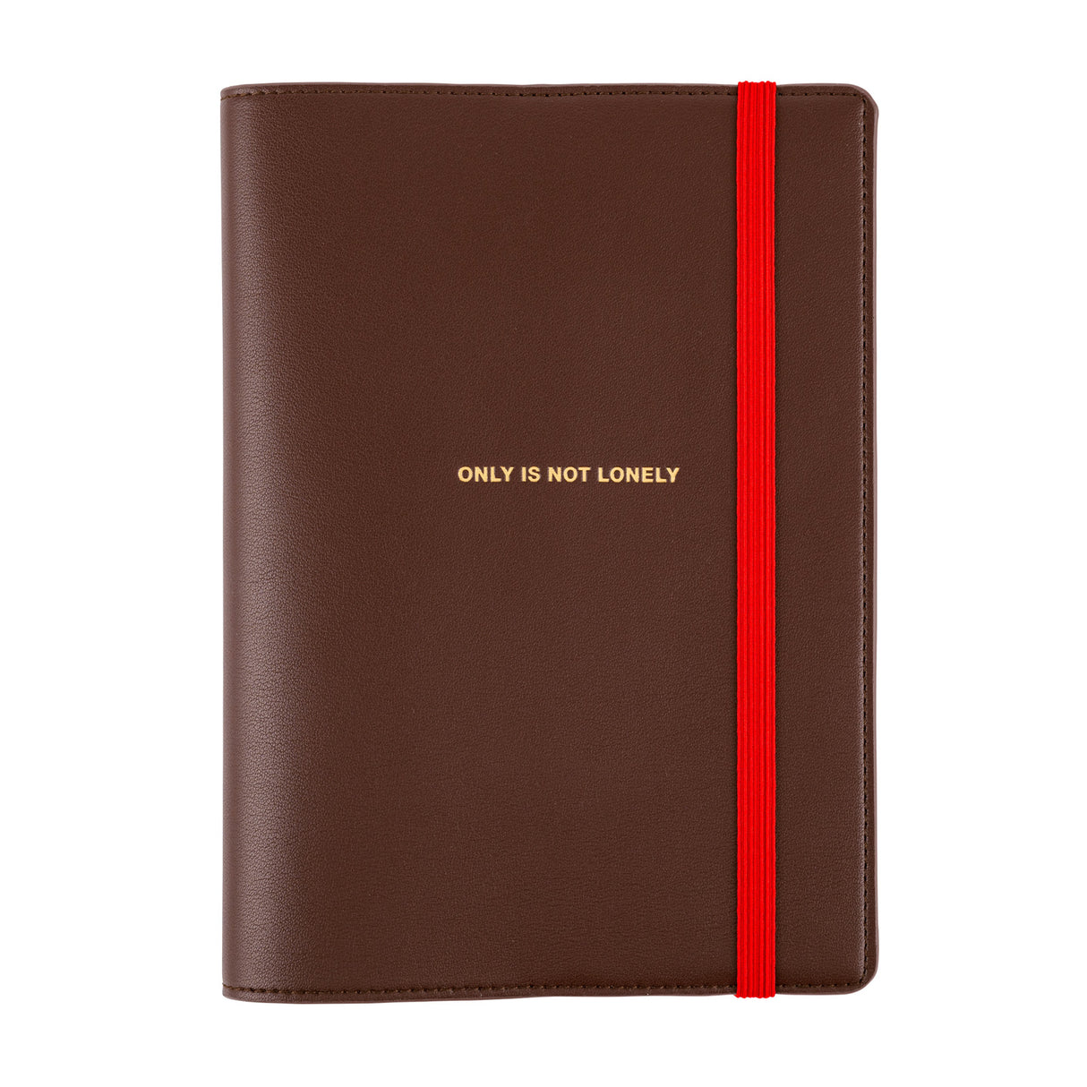 Hobonichi 2025 A5 Cover Only is Not Lonely (Chocolate)