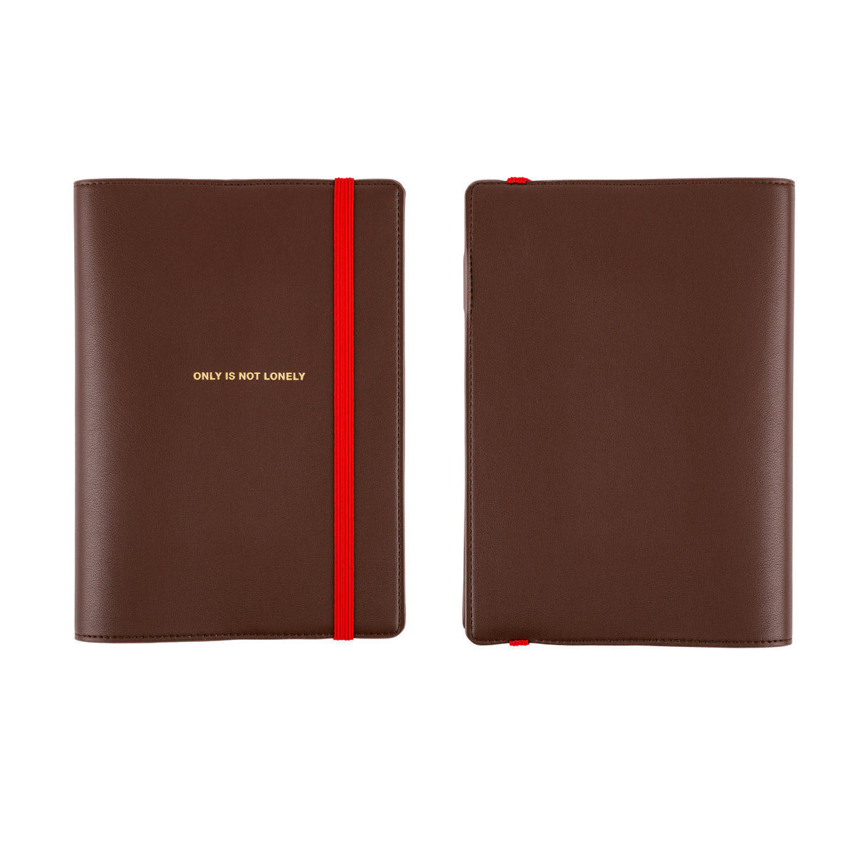 Hobonichi 2026 A5 Cover - Only is Not Lonely (Chocolate)