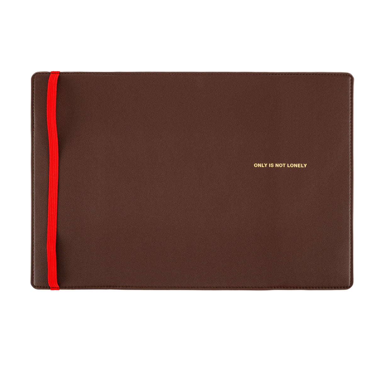Hobonichi 2026 A5 Cover - Only is Not Lonely (Chocolate)