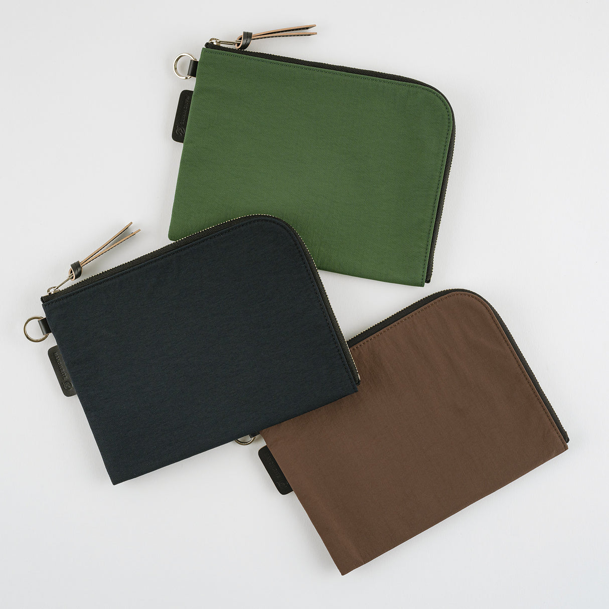 Estuche plano Tragen para tamaño A6 (verde)