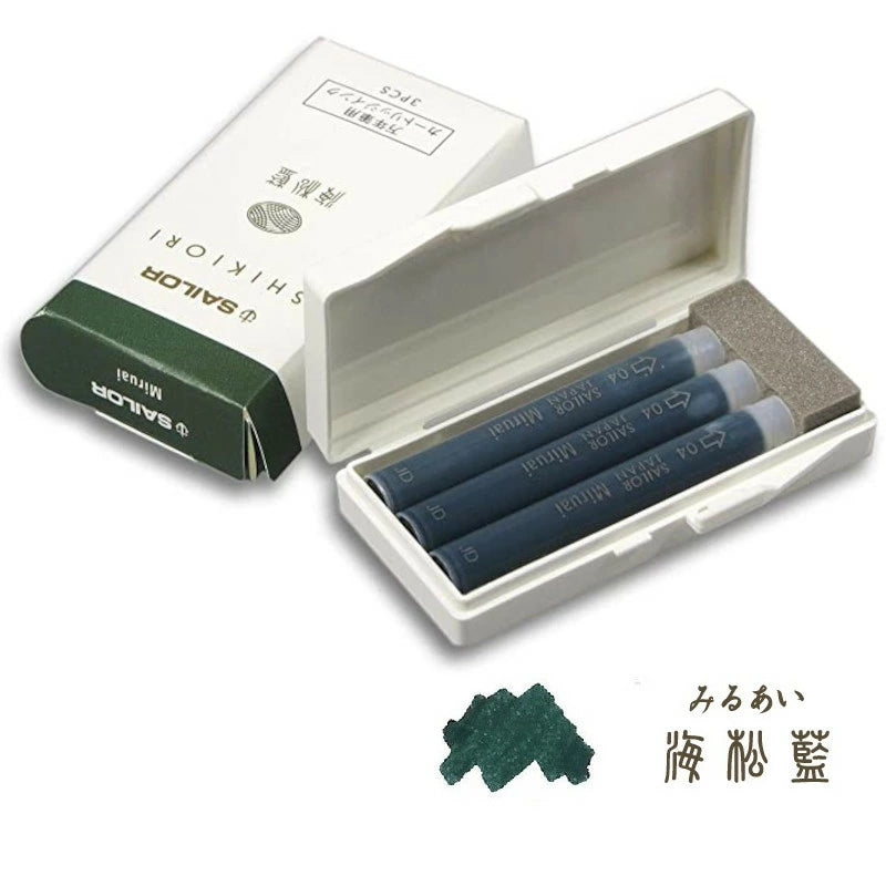 Sailor Shikiori Fountain Pen Ink Cartridges - Miruai