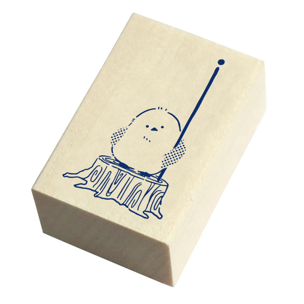 Masking Tape Companion Rubber Stamp - Shimaenaga