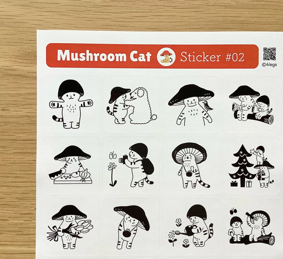 Featuring adorable illustrations inspired by the daily life of mushrooms, this sheet brings a cozy, storybook feel to all your creative projects. These sticker sheets feature 20 different designs! These designs add personality and charm to journals, planners, scrapbooks, and happy mail.
Size: approx. 3.75in x 4.75in
Contents: 1 sheet