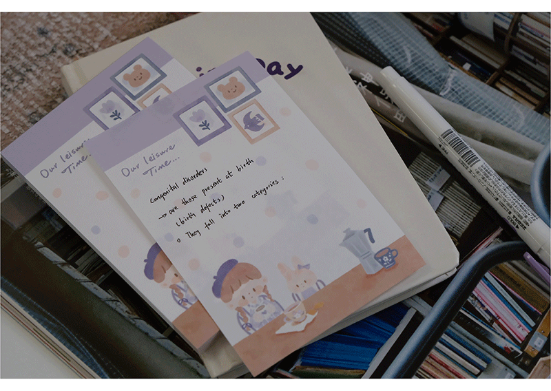 Molinta - Leisure Moment A7 Notepad