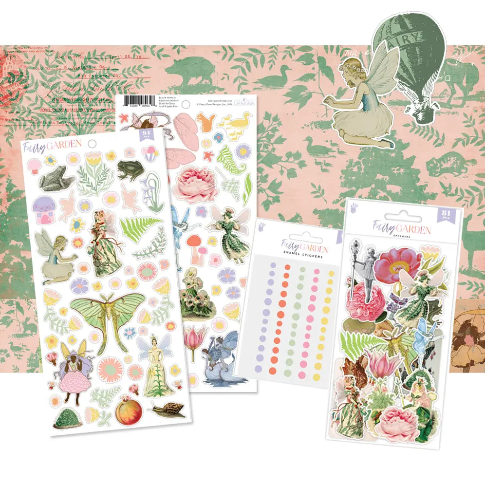 Fancy Pants Designs Scrapbooking Kit - Fairy Garden