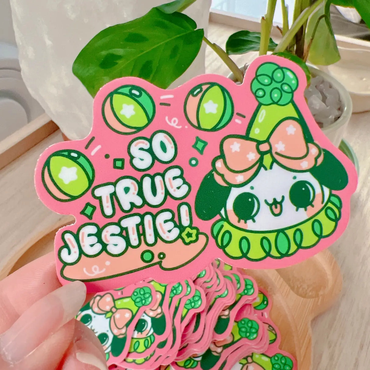 So True Jestie Puppy Dog Vinyl Sticker