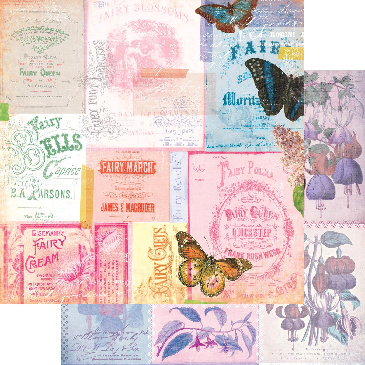 Fancy Pants Designs Scrapbooking Kit - Fairy Garden