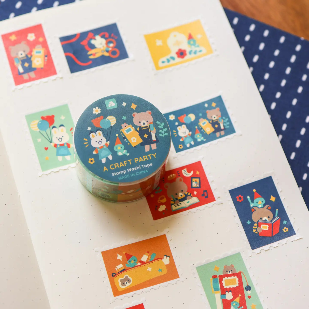 Thousand Skies - A Craft Party Stamp Washi Tape