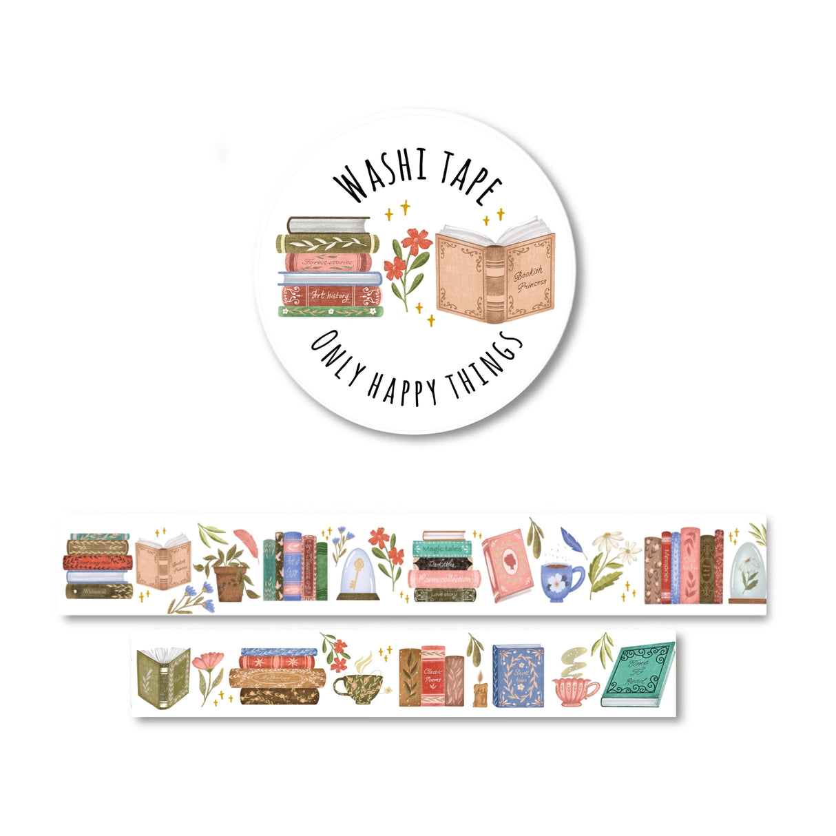 Time To Read Washi Tape