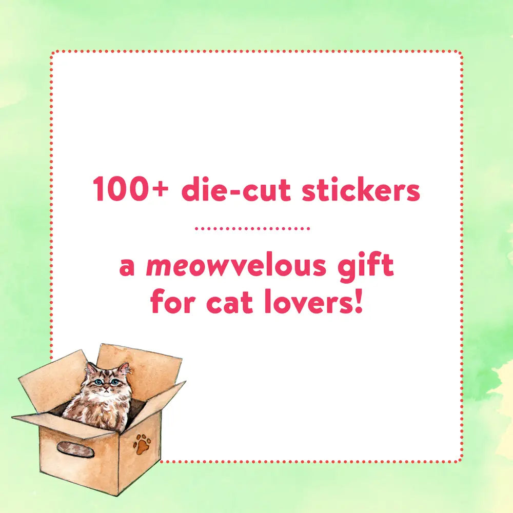 Cat's Meow Sticker Book