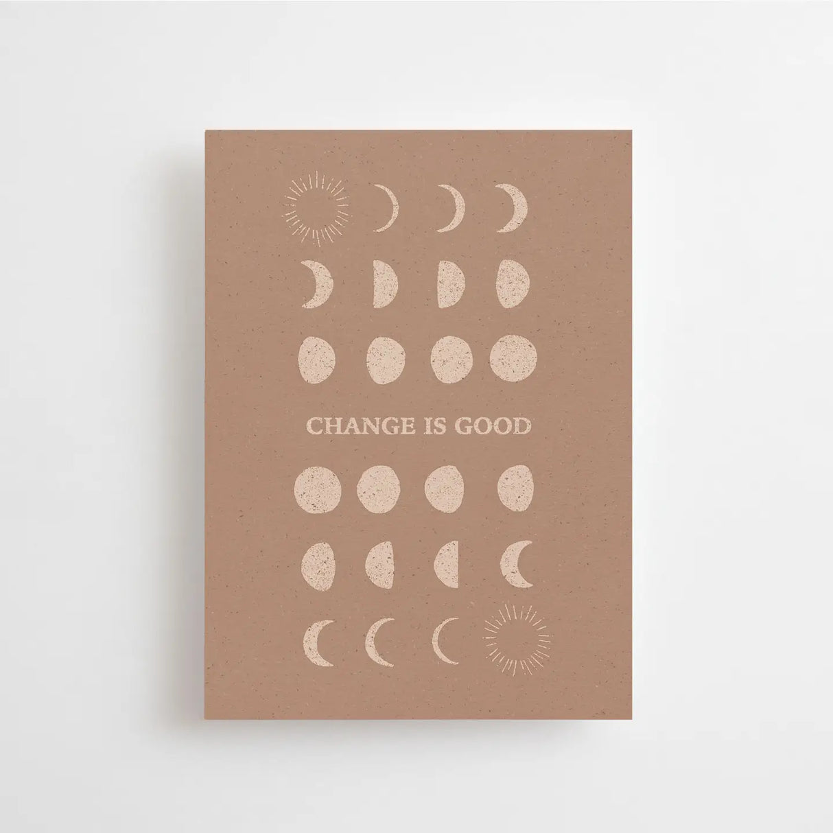 Anna Cosma Postcard - Change Is Good