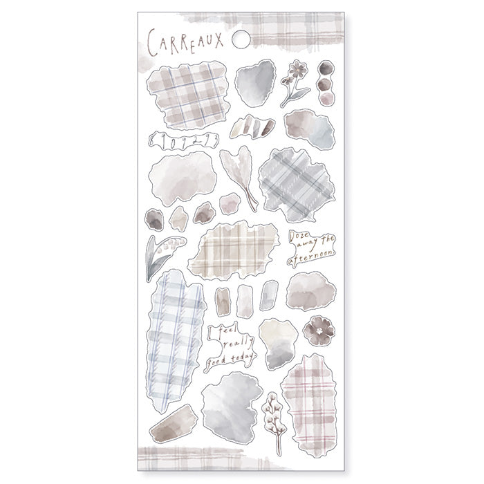 Carreaux Gray Sticker
