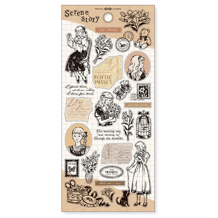 Mindwave Serene Story Lily's Holiday Sticker 