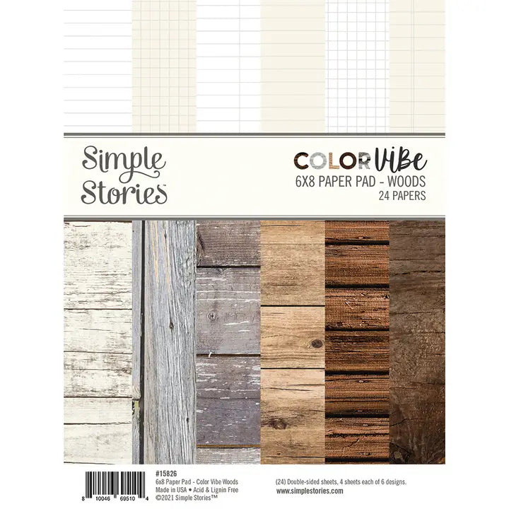 Color Vibe - 6x8 Pad-Woods