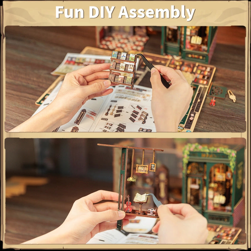 Diy Book Nook Kit: Owl Bookstore