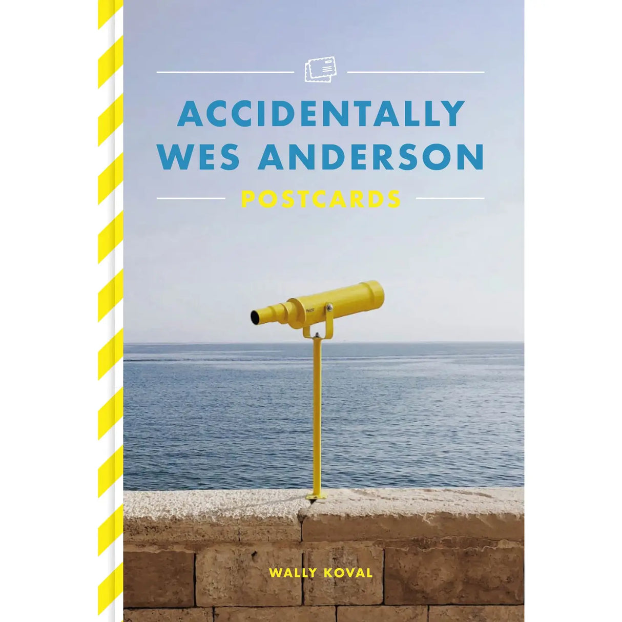 An irresistible postcard set for fans of the New York Times bestseller Accidentally Wes Anderson—the perfect gift for film fans and anyone who can't get enough of Wes Anderson's unique aesthetic.
From the team behind Accidentally Wes Anderson, this 26-postcard set celebrates the atypical, the unexpected, the vibrantly-patterned, and distinctively colored. Based off of the crowdsourced viral phenomenon, and created in homage to the director's distinctive and beloved style, these postcards offer the best of