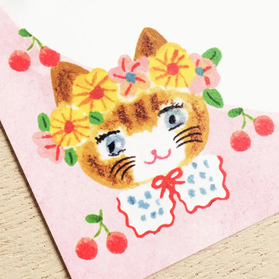 Smiling cats and rabbits are very cute block notes.
If you use it in a message or letter, the person who receives the note will surely smile.
Pack of 120 sheets that can be used every day. Another point is that it is made of firm and thick paper, so it does not transfer to the back. Please use it not only as a memo, but also as a card to accompany the gift.