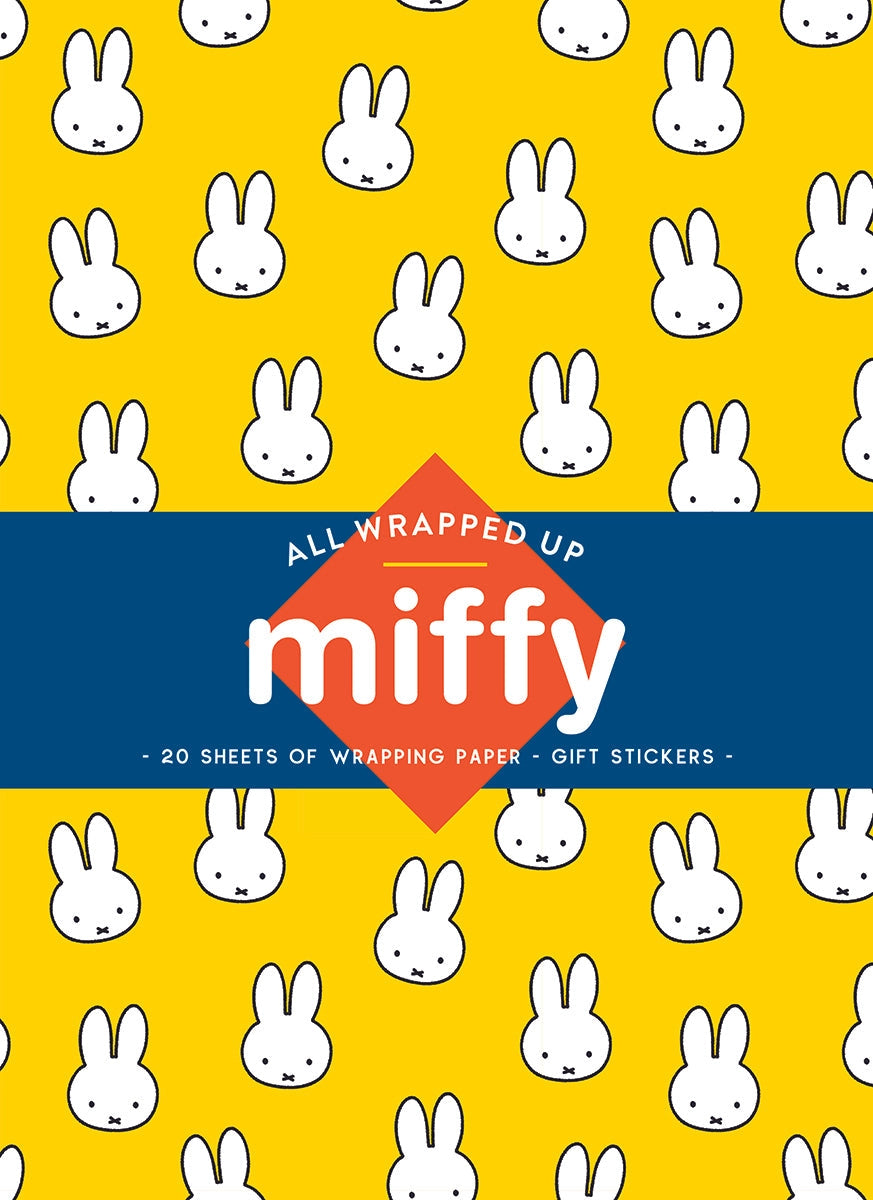 Fall in love with Miffy in this magnificent wrapping paper book!
Miffy: All Wrapped Up includes 20 gorgeous gift wrapping sheets (measuring 27.3 in x 19.84 in) and a sheet of gift-label stickers – so you’ll always have the perfect paper on hand to wrap your thoughtful gifts.
Timeless appeal: Miffy's simple, minimalist design and gentle stories have captivated generations of children - and 2025 marked 70 years of Miffy!
Global recognition: Miffy is a beloved character in over 50 countries and with more tha