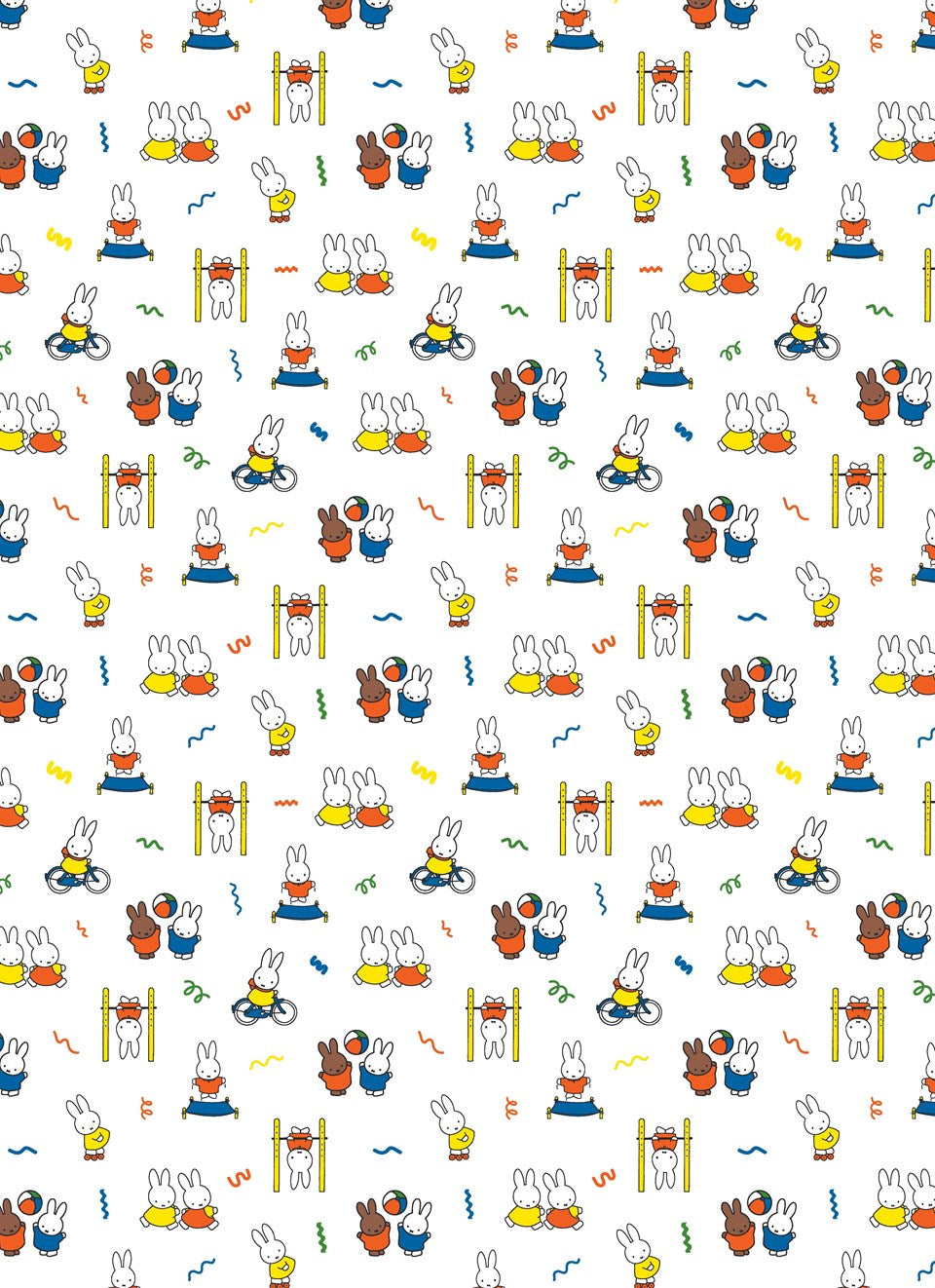 Fall in love with Miffy in this magnificent wrapping paper book!
Miffy: All Wrapped Up includes 20 gorgeous gift wrapping sheets (measuring 27.3 in x 19.84 in) and a sheet of gift-label stickers – so you’ll always have the perfect paper on hand to wrap your thoughtful gifts.
Timeless appeal: Miffy's simple, minimalist design and gentle stories have captivated generations of children - and 2025 marked 70 years of Miffy!
Global recognition: Miffy is a beloved character in over 50 countries and with more tha