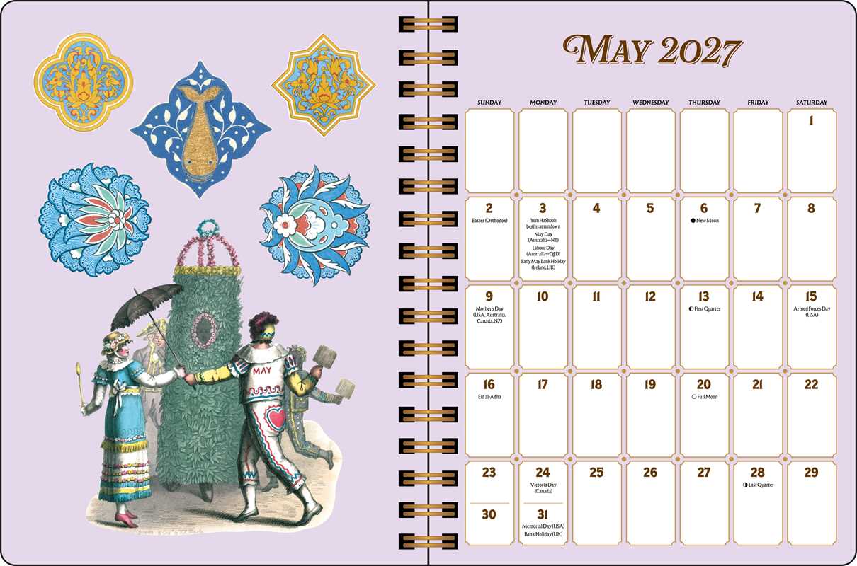 Whether you love to junk journal or need to get your thoughts down on paper, you can add vintage-inspired beauty to every week with the spreads and stickers in The Antiquarian Sticker 2027 Planner.
Gorgeous, inspiring, and dreamily vintage, the spreads and stickers in The Antiquarian Sticker 2027 Monthly/Weekly Planner bring a world of enchantment to your daily life. Nurture your creativity and keep yourself organized with this treasure trove of vintage-inspired aesthetics.
Features include:
- Dimensions: