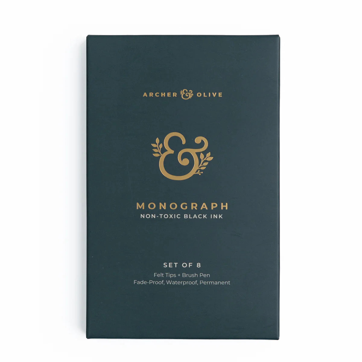 Create everything from intricate details to expressive lettering, with the Monograph Studio Set of 8 from Archer & Olive.
This versatile collection includes a full range of fineliner tips plus a flexible brush pen, giving artists and journalers the perfect tools for sketching, outlining, lettering, and illustration.
The Monograph Studio Set includes:
003 (0.15mm) – ultra-fine detail work
005 (0.2mm) – delicate illustration lines
01 (0.25mm) – precise writing or linework
03 (0.35mm) – clean, everyday writ