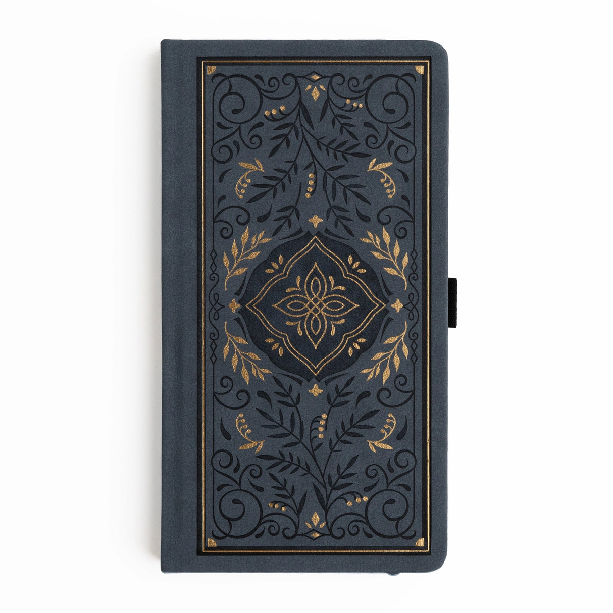 Let your imagination wander into midnight magic. The Storybook Notebook in Navy blends deep, velvety blue tones with ornate gold detailing, creating a journal that feels like an heirloom tale waiting to be written. Whether you're crafting daily reflections or exploring new creative ideas, each page becomes its own enchanting chapter.