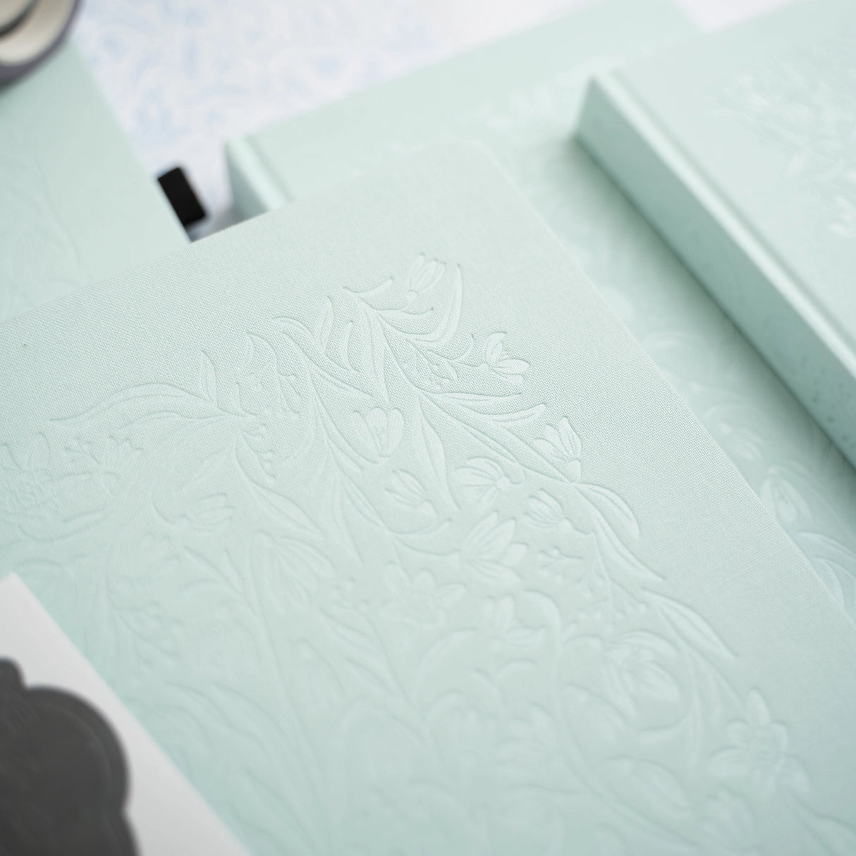 Archer and Olive Snowdrops A5 Dot Grid Notebook