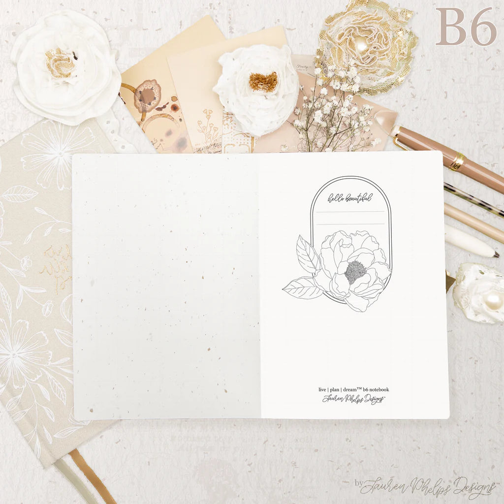 B6 Live | Plan | Dream® Notebook by Lauren Phelps Designs
