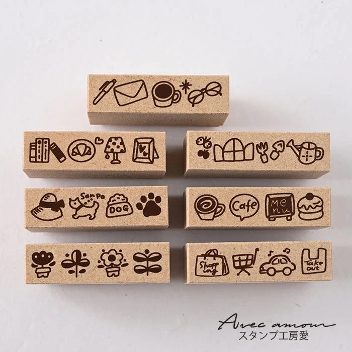 Stamp Studio Ai Border Stamp Set of 7 - Favorite Time
